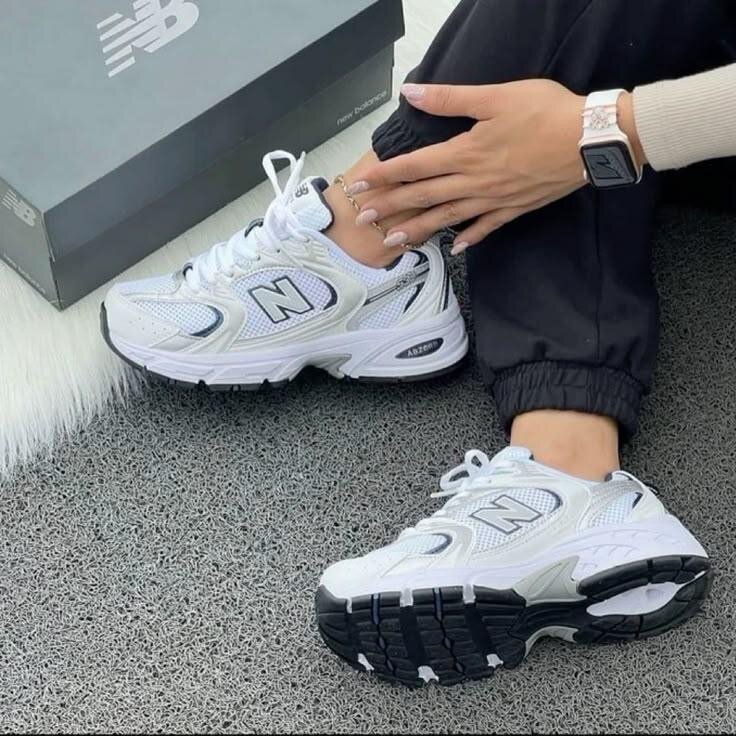 Chaussures de sport blanches unisexes