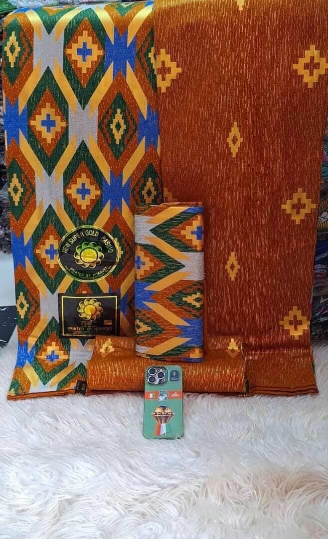 pagne Kente Gold