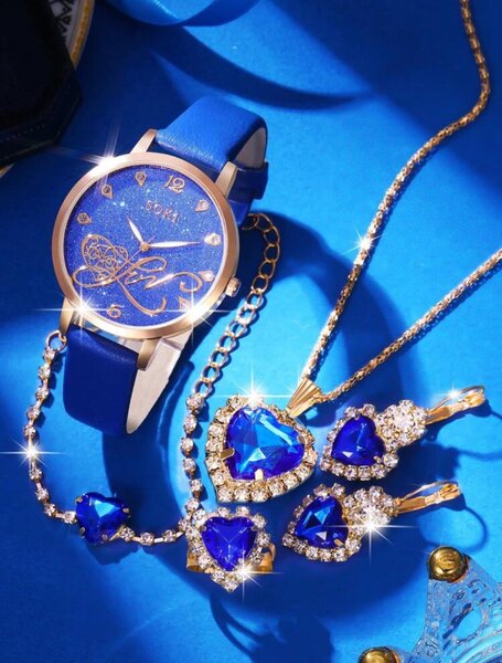 Soki soki ladies watches 6 pcs/set