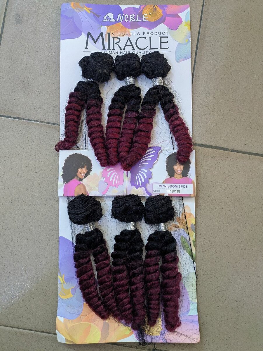 Extensions capillaires bouclés