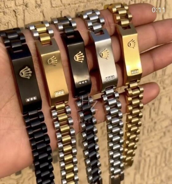 Bracelets élégants en acier inoxydable