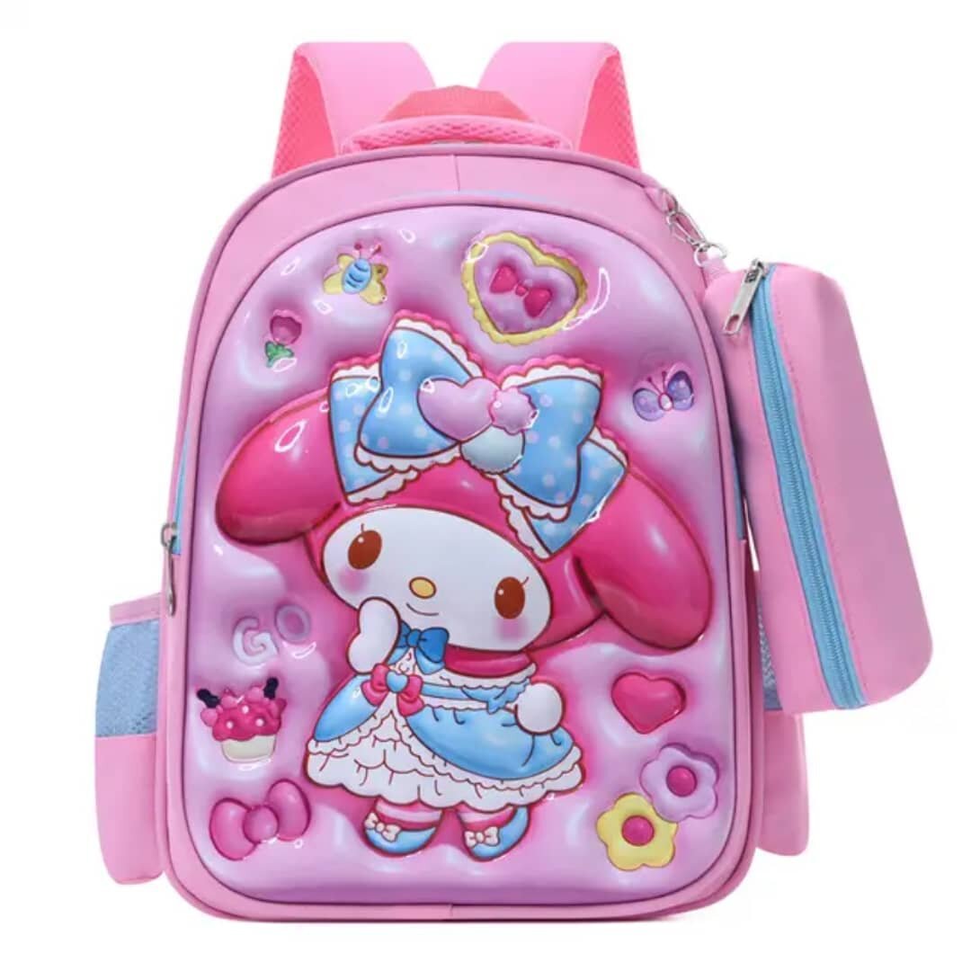 Sac à dos enfant cartoon rose