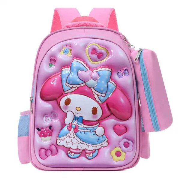Sac à dos enfant cartoon rose