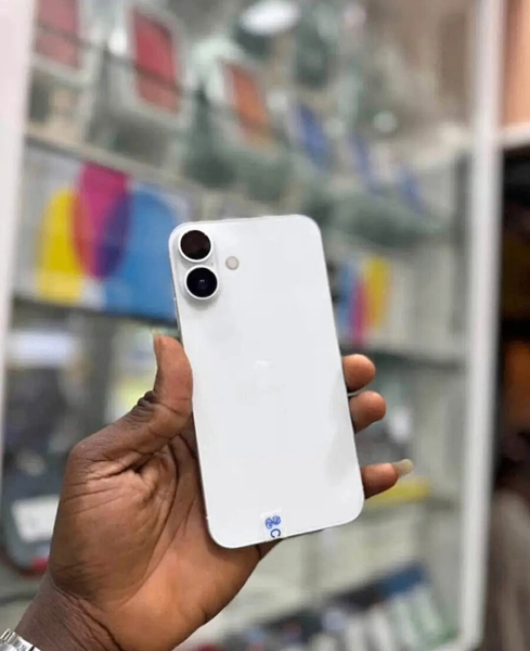 Smartphone moderne blanc