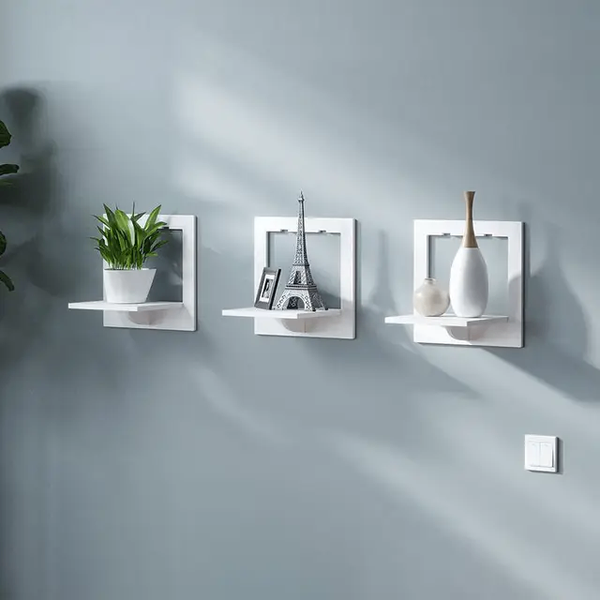 3 set floating wall shelves