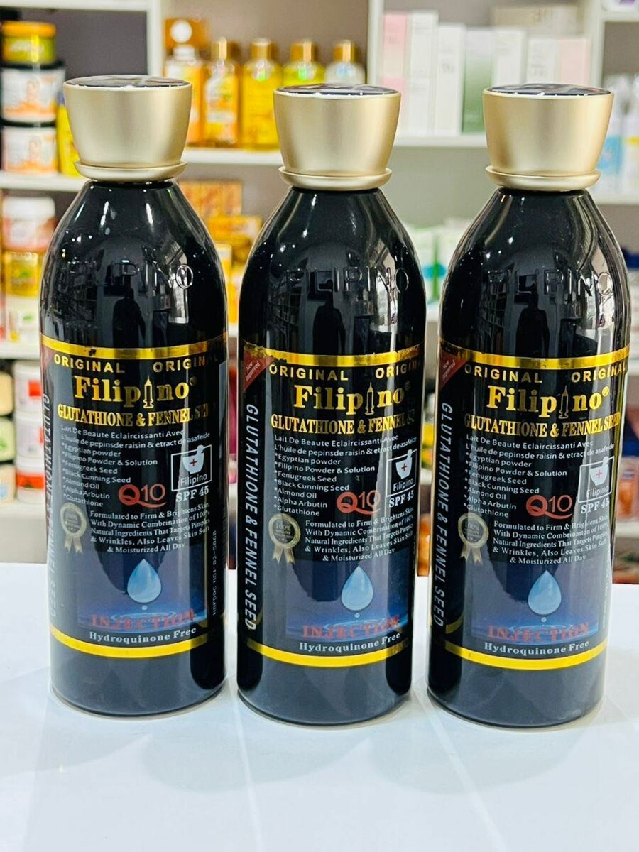 Filipino injection whitening lotion