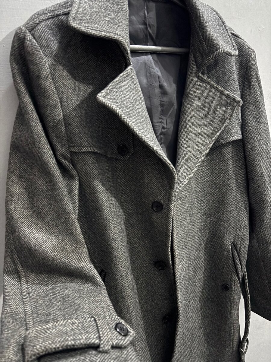 Lanzi HerringBone Overcoat