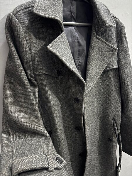 Lanzi HerringBone Overcoat