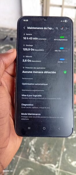 Samsung galaxy A15 256g/8g ram