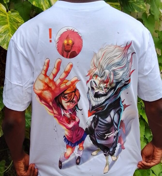 T-shirt anime "Dan Da Dan"