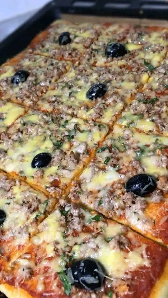 Pizza variée savoureuse