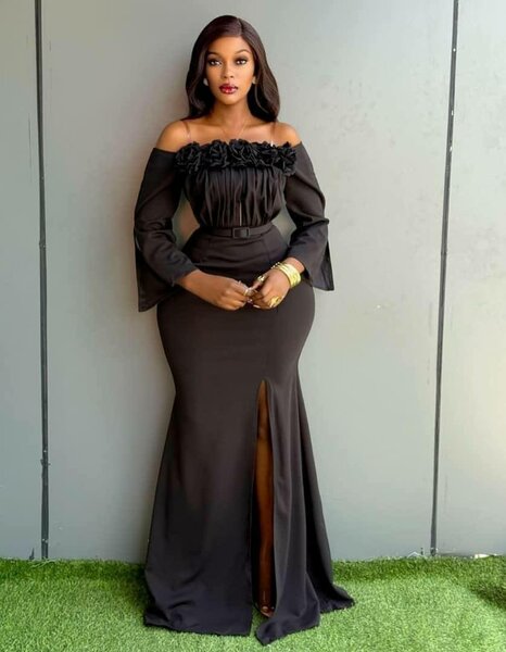 Robe longue élégante soirée