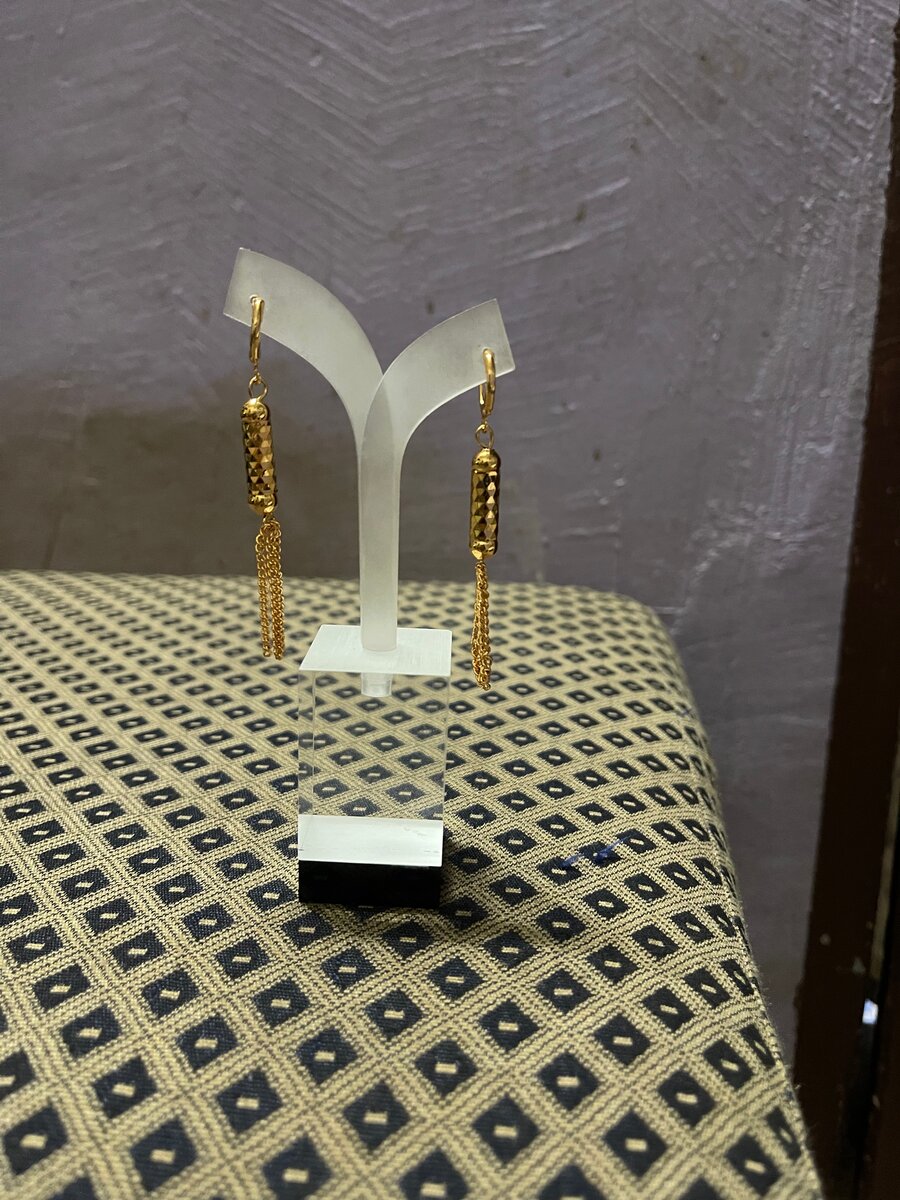 Boucles d'oreilles pendantes élégantes