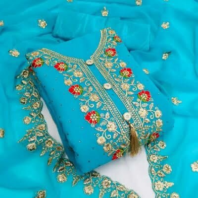 Silk fabrics 3peace suit