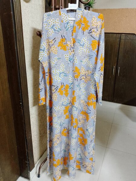 Printed Abaya