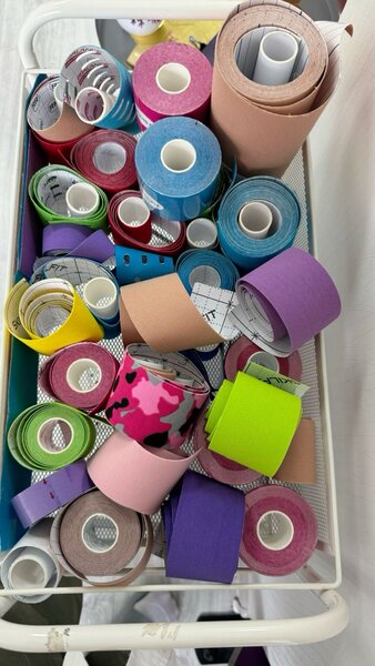 Lot de Bandes de Kinesio Tape Colorées