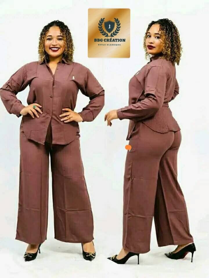 Ensemble Chemise et Pantalon Femme