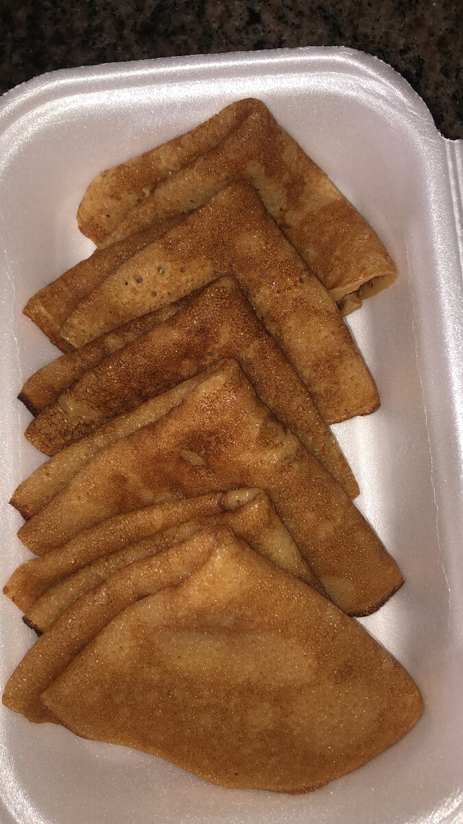 10 Crêpes moelleuses natures