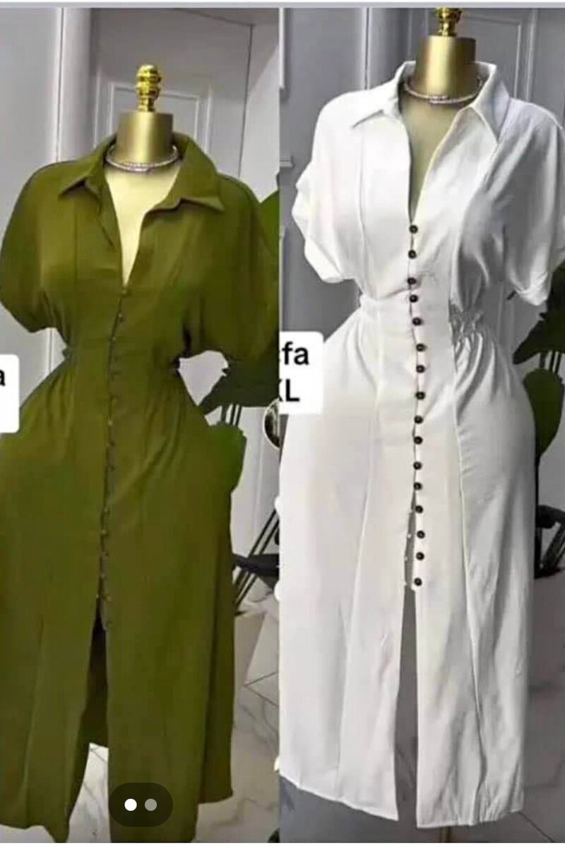 Robe chemise élégante