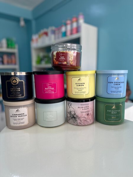 Bath and Body Works candles