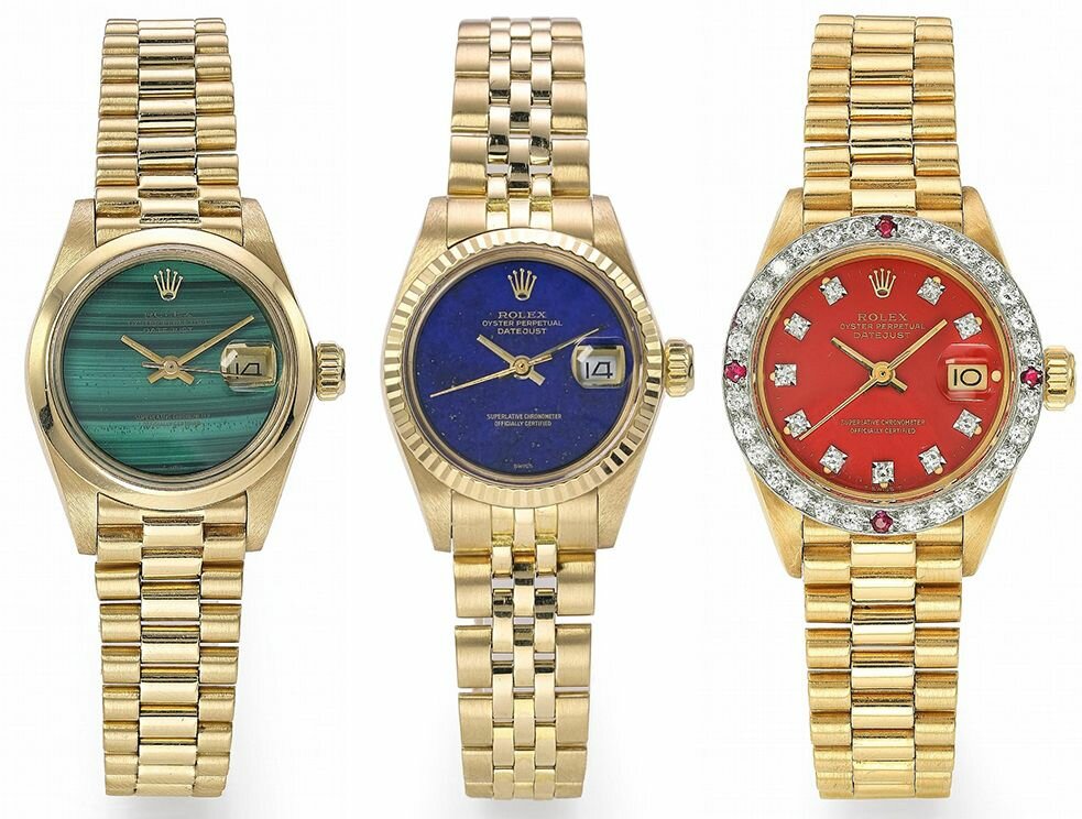 Rolex waches for both men and women