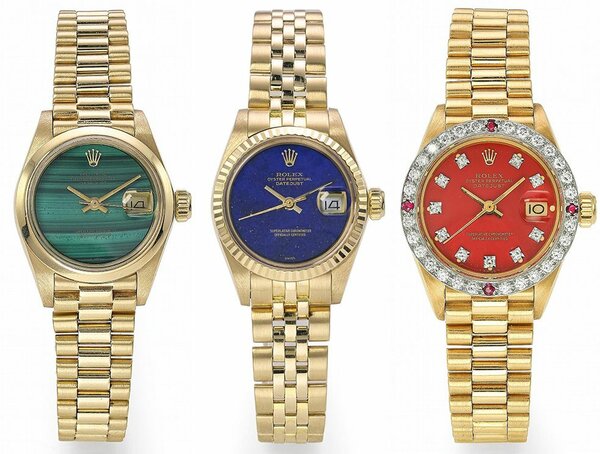 Rolex waches for both men and women