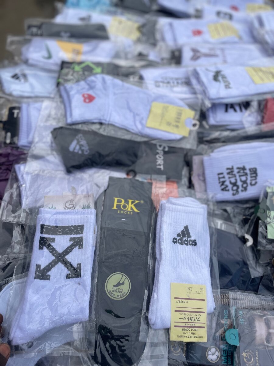 Chaussettes 100% coton