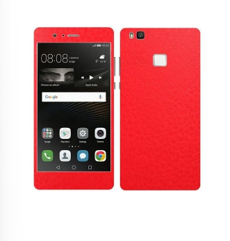 Huawei G9 Lite Red Common Leather Texture Mobile Skin