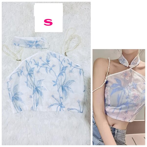 Salaula crop tops and tops