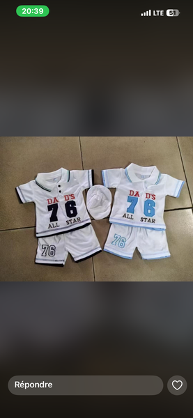 Salopette et sac de maternité