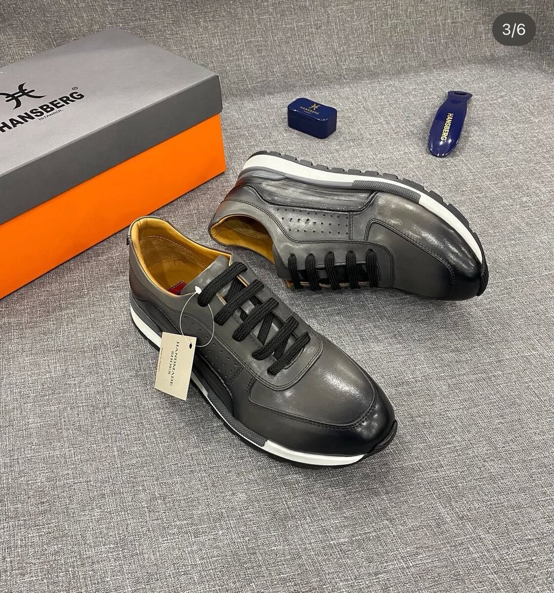 Sneakers en cuir élégants