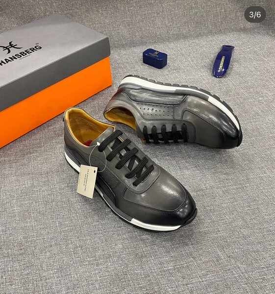 Sneakers en cuir élégants