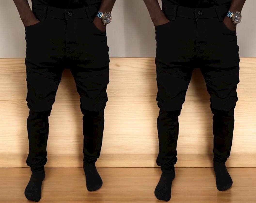 Pantalons noirs élégants