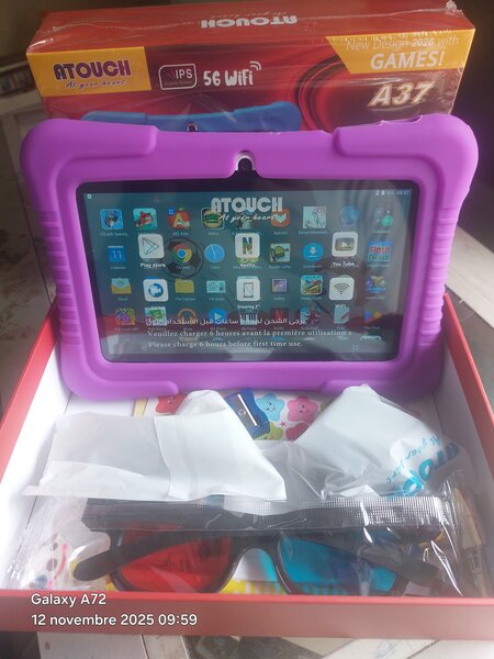 Tablette Enfant ATOUCH A37
