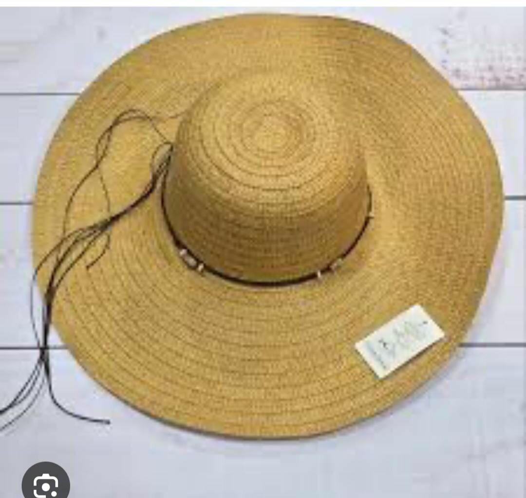 Chapeau de paille élégant