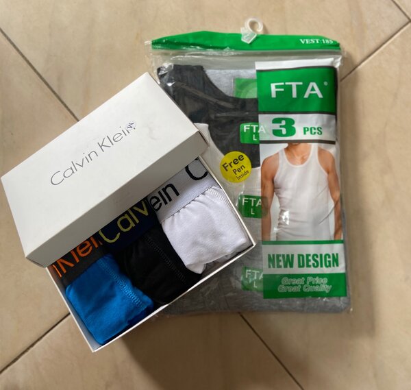 Lot de Débardeurs et Boxers