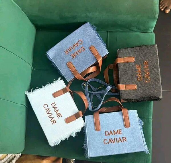Sac en toile "Dame Caviar"