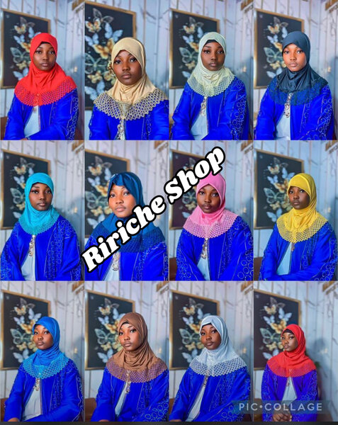 Hijab en tissu léger