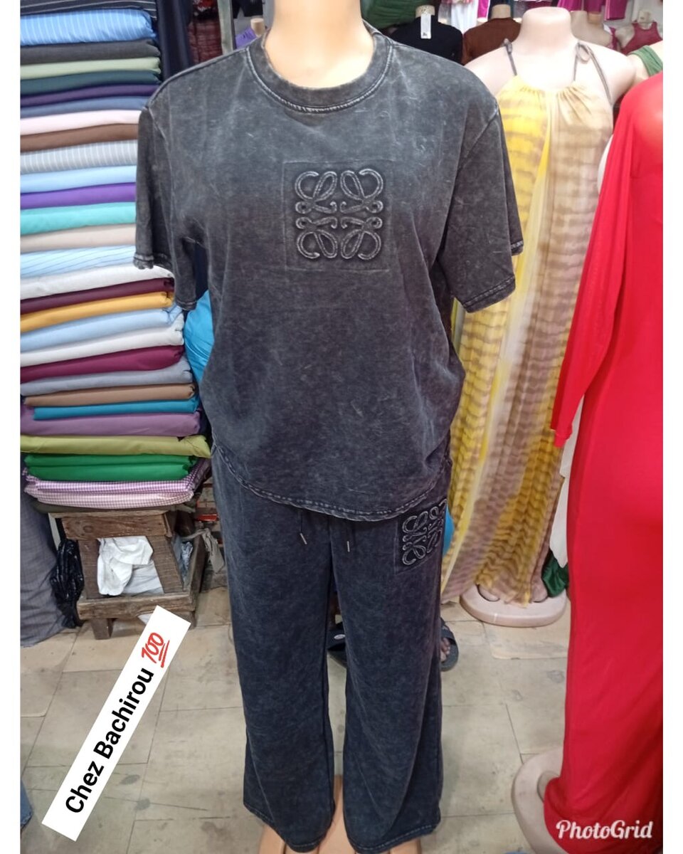 Ensemble décontracté noir