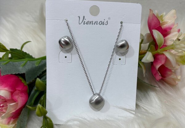 Set Bijoux Perles Viennois
