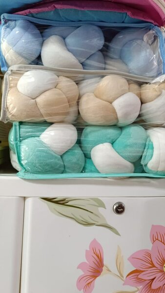 Coussins tressés doux