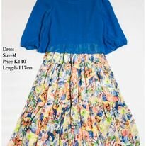 women's summer dress. colorful design