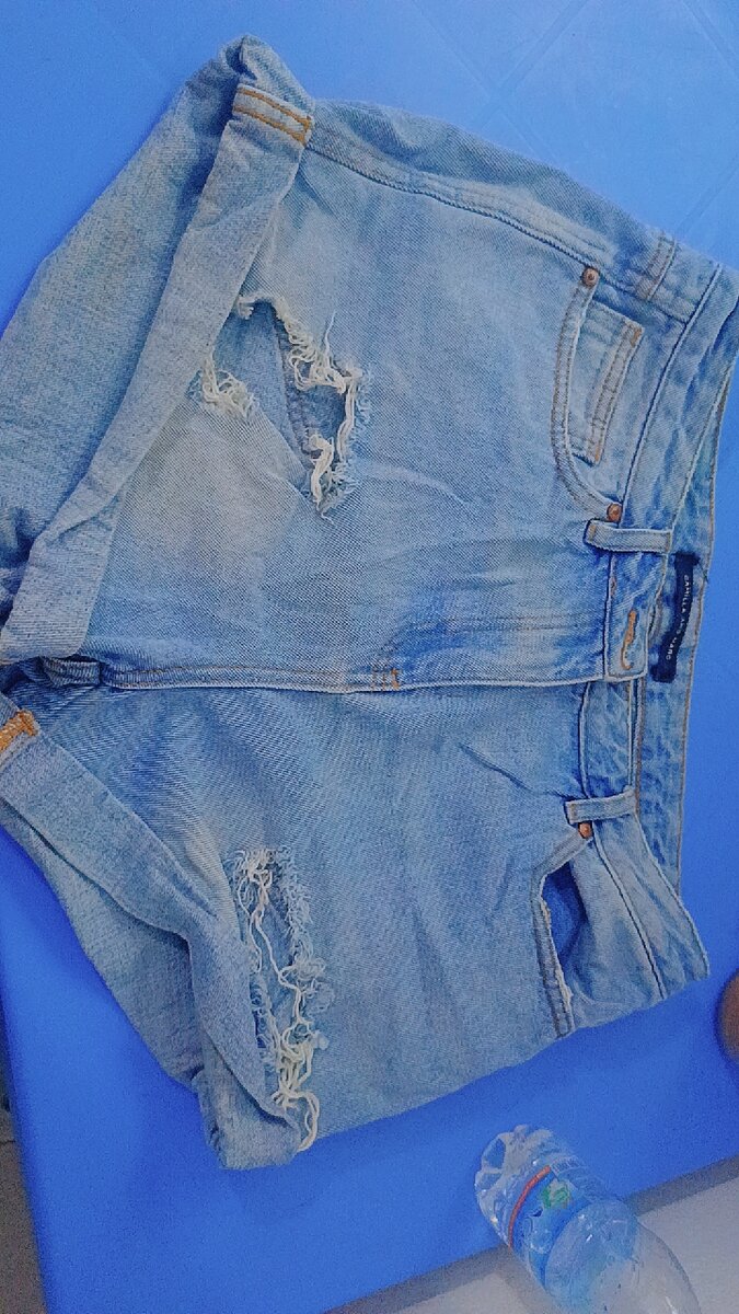 Shorts en jean décontractés