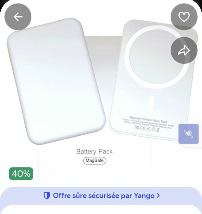 Apple MagSafe Batterie Externe