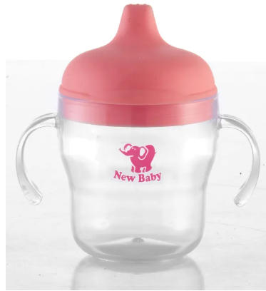 [High Quality] Baby Training Cup with handle Learning Sippy Cup Sippy Training Mug Baby Feeding FEEDER Cup Baby Water Sipper Feeder with handle