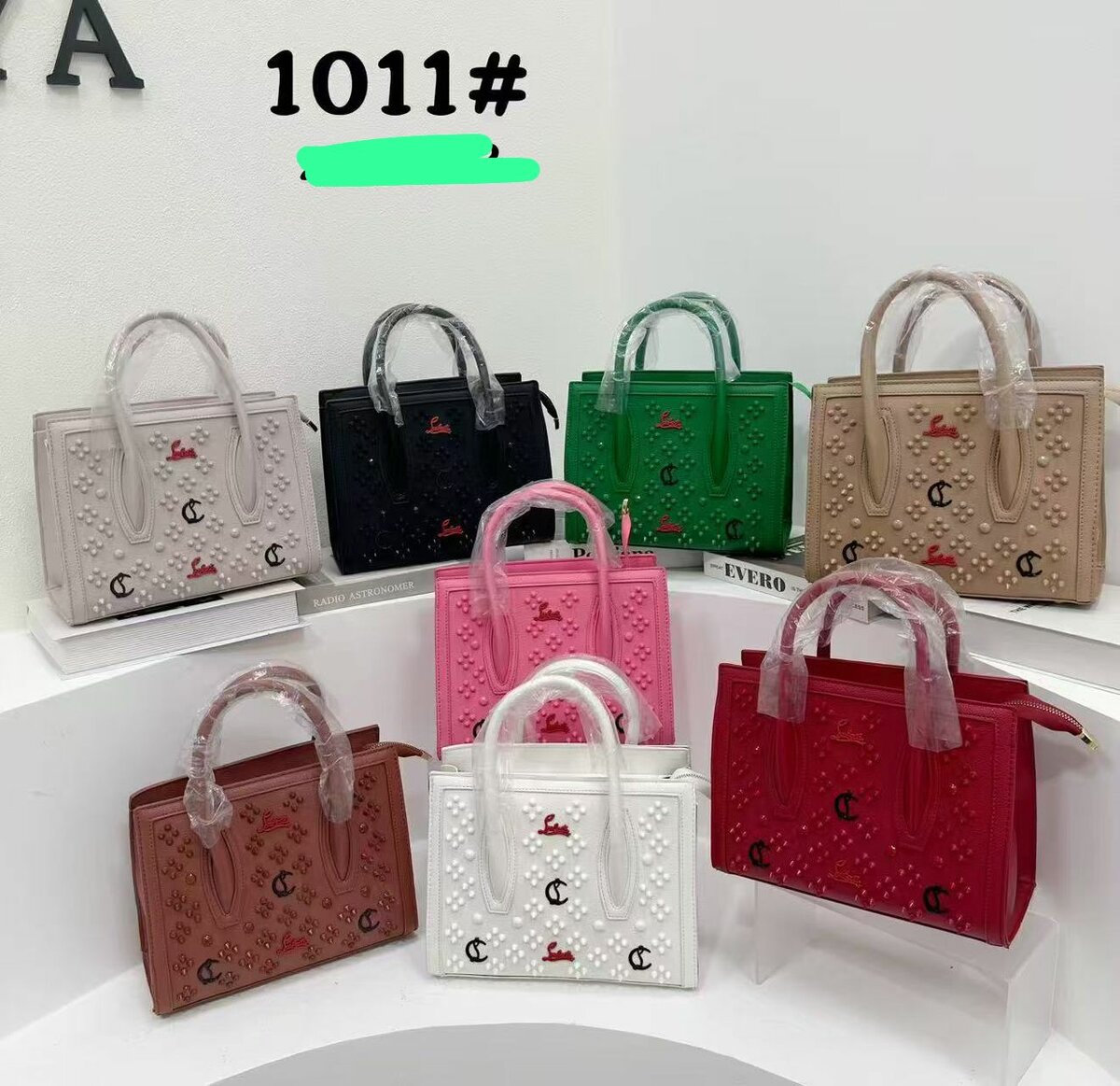 Sac à main élégant multicolore