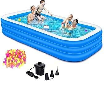 Piscine gonflable long 2.1m