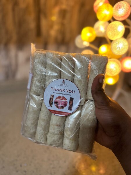 Frozen springrolls and samosa