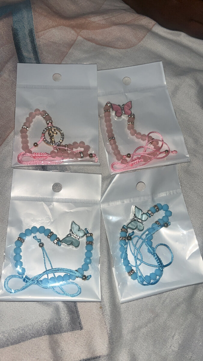 Bracelets en Perles Colorées