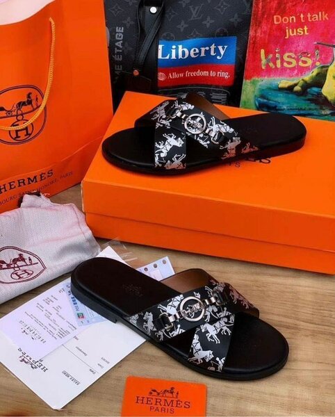 Hermes slippers
